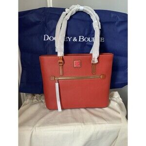 Dooney & Bourke Pebble Grain Shopper Tote Bag - Red (R1925X)